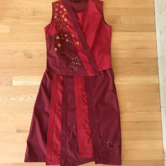 Solola Dresses & Skirts - Solola 100% Cotton Skirt and Blouse Set